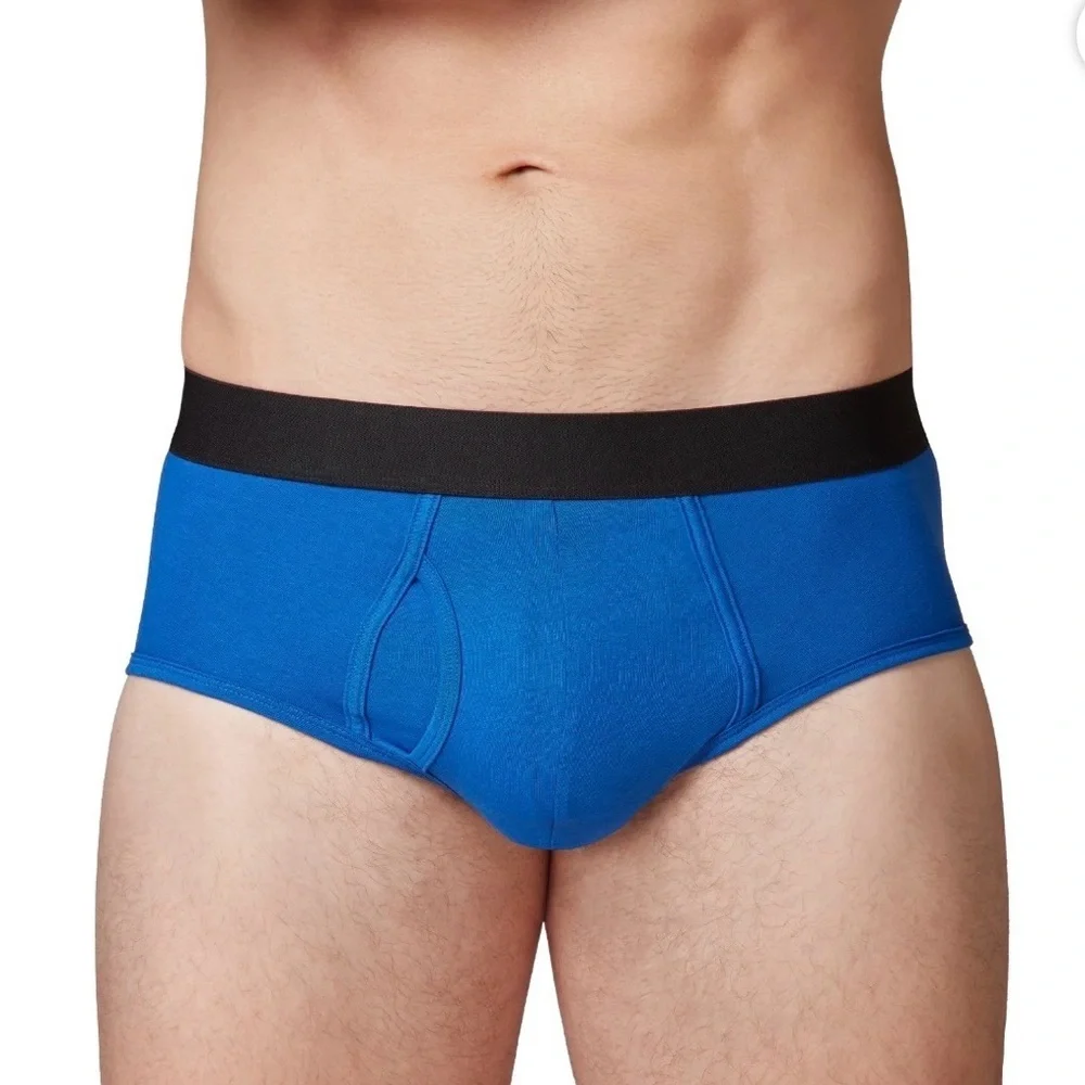 Athletic Works Men's Performance Cotton Brief, 6 Pack
